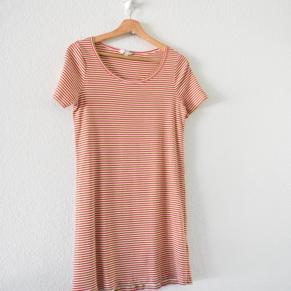Madewell Swingy Tee Dress Short Sleeve Scoop Neck Relaxed Mini - Picture 5 of 13